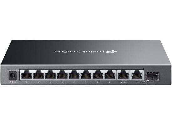 TP-Link Omada ES210GMP 10-Port Gigabit Easy Managed Switch 123W Power Budget with 8-Port PoE+